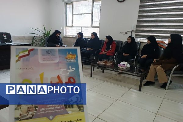 اجرای طرح مدام در دبیرستان شهید مجید دهنوی نیشابور 