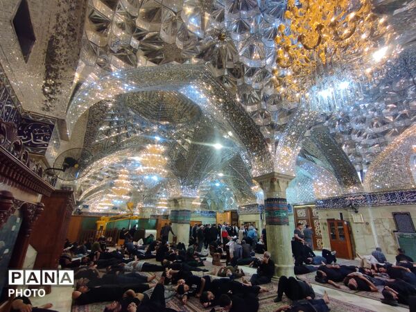 قاب های دیدنی از حرم سید محمد(ع) عموی حضرت صاحب‌الزمان(عج) در شهر بلد عراق