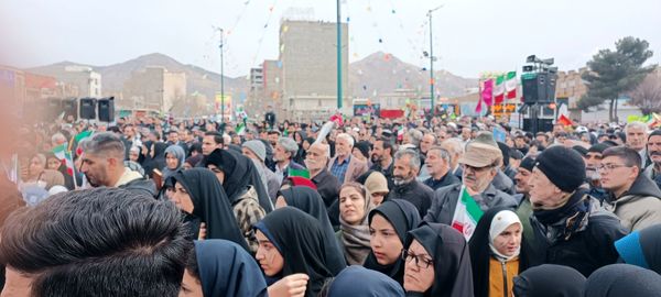 جشن با شکوه چهل و هفتمین سالگرد انقلاب اسلامی در ملایر