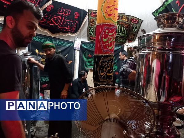 مراسم شام غریبان درناحیه 6 مشهد