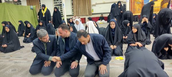 اختتامیه اعتکاف دانش‌آموزی رباط‌کریم با حضور مسئولان