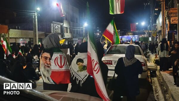 راهپیمایی در شهرستان گچساران 