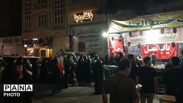 موکب خیمه العباس در شب تاسوعای حسینی 