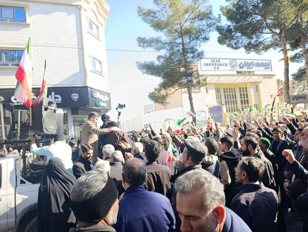 راهپیمایی در محکومیت تروریست های مسلح در تربت حیدریه