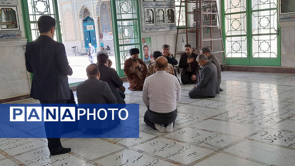 حال و هوای گلزار شهدای امامزاده ابراهیم(ع) قم