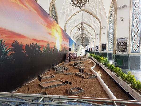 برپایی نمایشگاه «در آستان بقیع» درحرم مطهر رضوی