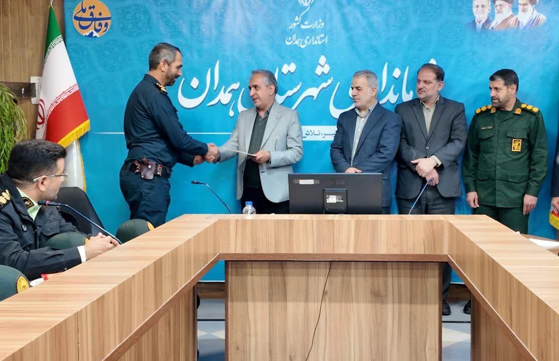 نقش میدانی پلیس در ارتقای امنیت اجتماعی تجلیل شد