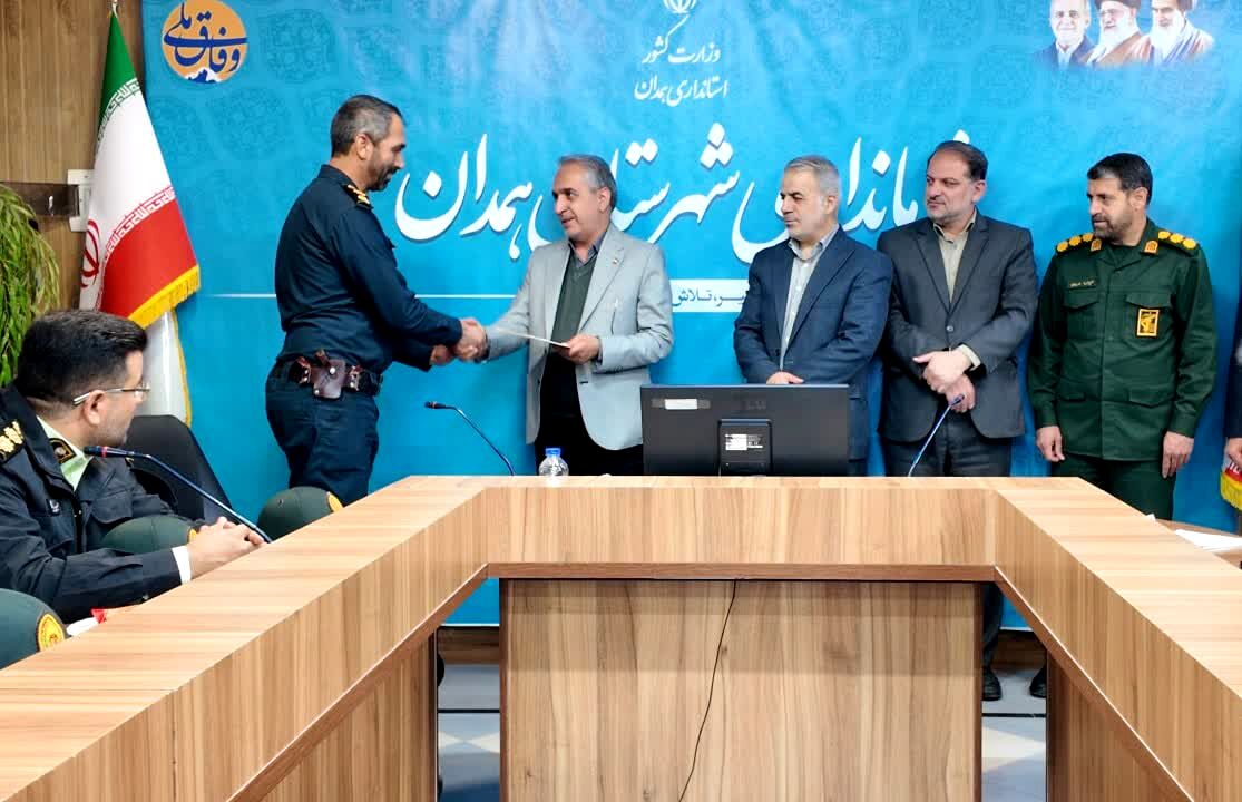 نقش میدانی پلیس در ارتقای امنیت اجتماعی تجلیل شد