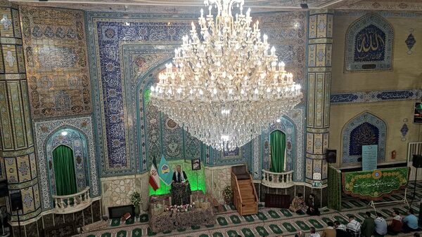 راهپیمایی مردم ولایتمدار شهرستان ورامین در محکومیت رژیم صهیونسیتی 