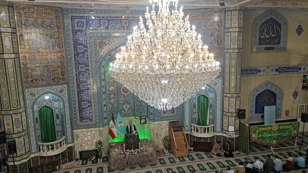 راهپیمایی مردم ولایتمدار شهرستان ورامین در محکومیت رژیم صهیونسیتی 