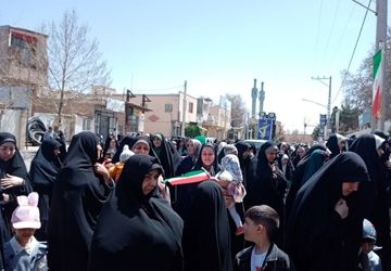 حضور مردم ماهان در راهپیمایی روز جهانی قدس 