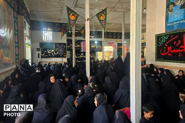 سوگ تاسوعا در آستان مقدس امامزاده سید عبداللهِ بلیان