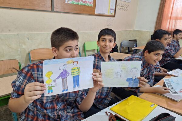 آموزش مهارت جراتمندی توسط دانش‌آموز خبرنگار پانا همگام با معلم