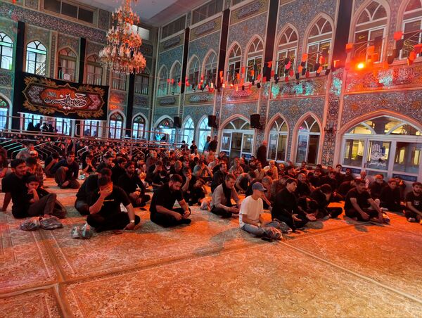 برگزاری مراسم عزاداری ابا عبدالله الحسین (ع) در تکیه ابوالفضلی 