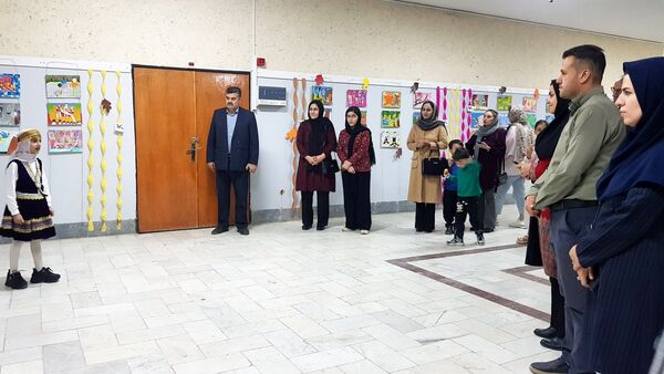 افتتاح نمایشگاه نقاشی کودک در شیروان 