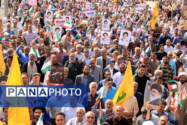 راهپیمایی جمعه‌های خشم در بیرجند