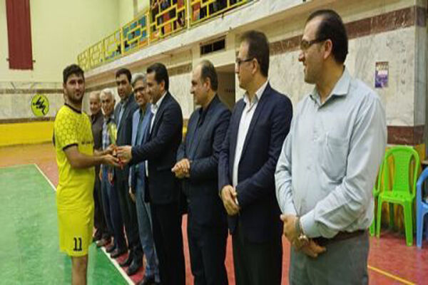 قهرمان مسابقات فوتسال فرهنگیان شهرستان دشتستان
