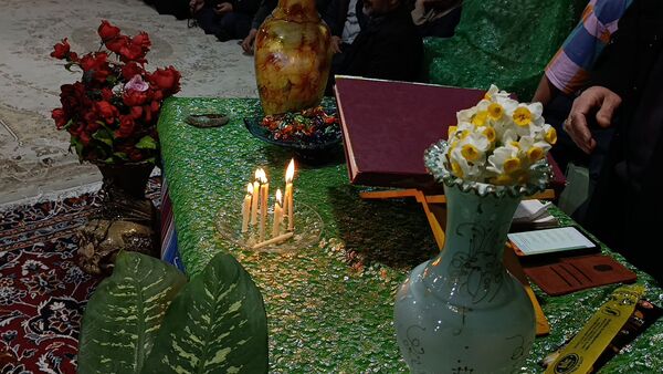 جشن ولادت امام عصر (عج)  در مسجد امام حسین شهر سفیددشت 
