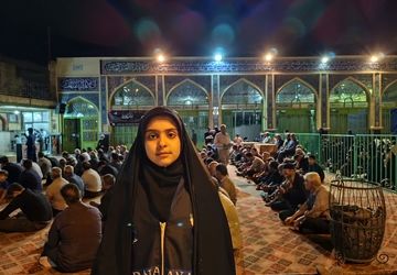 وفاداری مردم صغاد به آرمانهای انقلاب در یادمان امام راحل