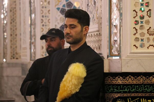هیئت قاسم ابن‌الحسن در حرم مطهر رضوی
