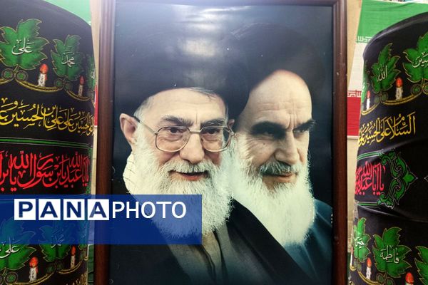برگزاری مراسم هفته بسیج در هنرستان مجتمع فنی حرفه‌ای تهران در بهارستان‌دو