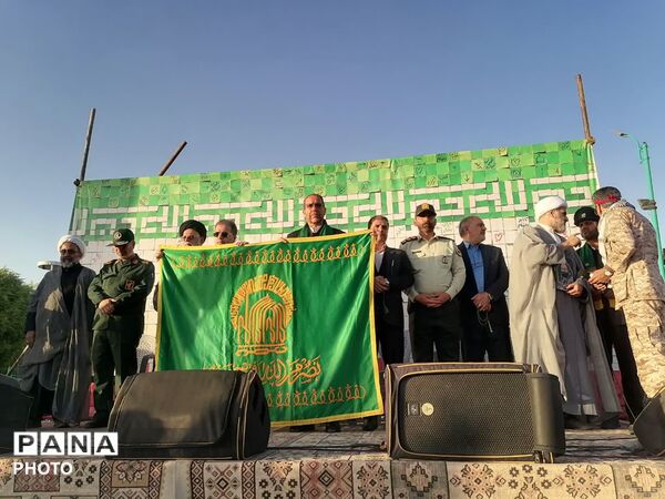 رژه حماسی جان فدایان ایران در یزد