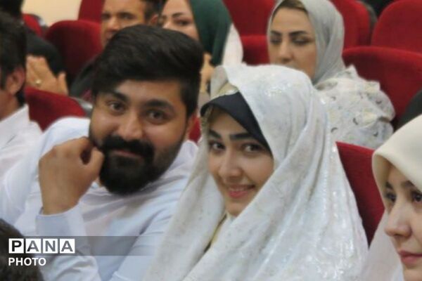 آغاز زندگی مشترک؛ جشن روز ازدواج با حضور ۵۰ زوج جوان در رباط‌کریم