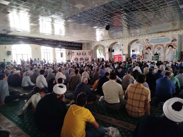 برپایی نماز جمعه در شهرستان کاشمر