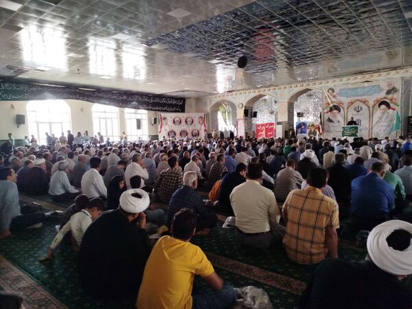 برپایی نماز جمعه در شهرستان کاشمر