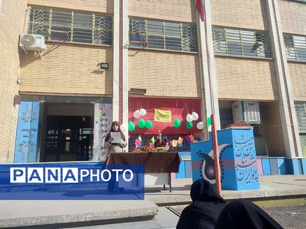 جشن نیمه شعبان  و دهه فجر در دبیرستان شهید  مرتضی مطهری (عترت) 