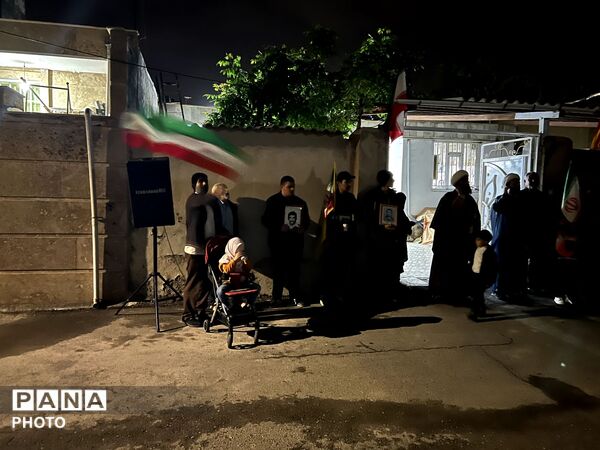 مراسم گرامیداشت یاد و خاطره شهید معلم خیرالله قدسی در شهرک ینگی امام  ساوجبلاغ