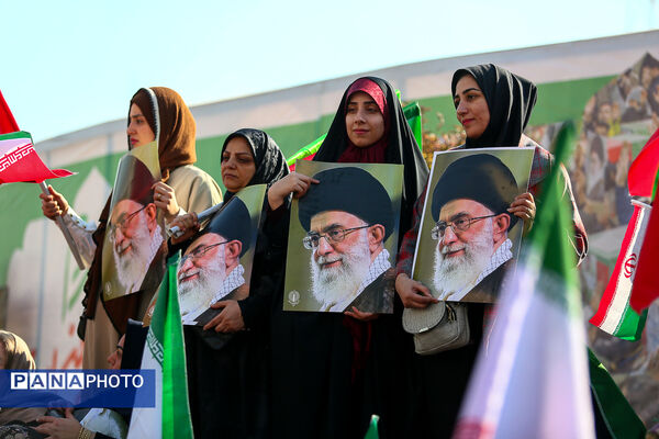 راهپیمایی محکومیت اقدامات تروریستی آمریکا و رژیم صهیونیستی علیه ملت ایران