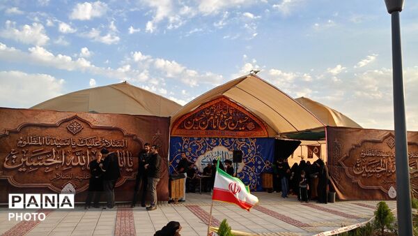 بازدید امام جمعه کاشمر از موکب صندوق امام حسین در محور کاشمر-خلیل آباد