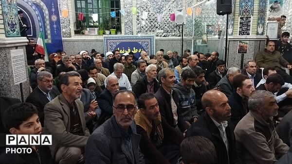 اجتماع بزرگ مردم نیشابور در پی محکومیت حمله رژیم صهیونسیتی و آمریکای جنایتکار به ایران 
