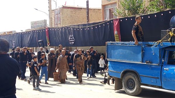 مراسم عاشورای حسینی در شهرستان بن