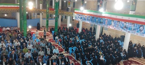 یادواره شهدا در منطقه لاران