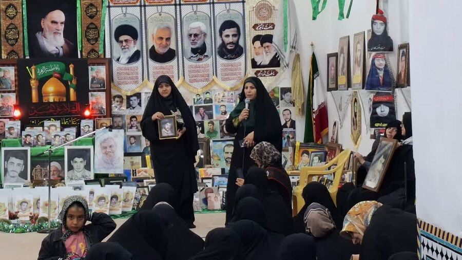 گرامیداشت یاد و خاطره شهدا در موقوفه «سعدالحکما» کهک