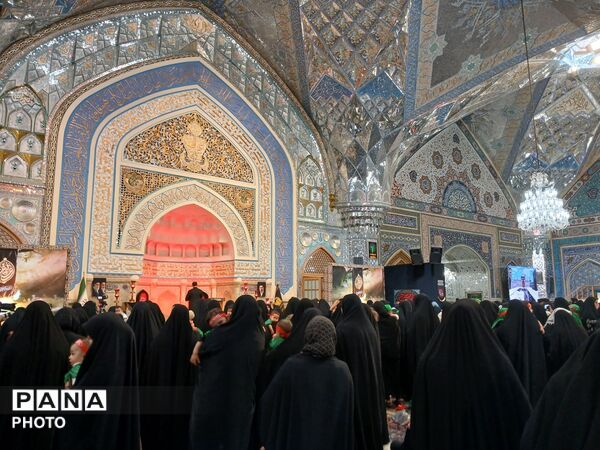 در حریم کوچکترین سرباز کربلا