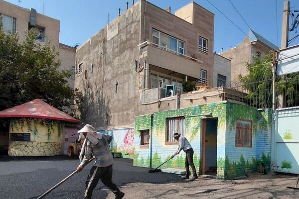 آماده‌سازی دبستان هدی ۱ در راستای اجرای پروژه مهر