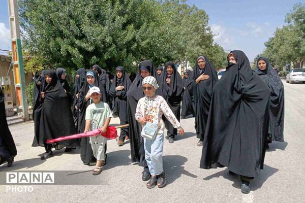 شهر راز غرق در سوگ اربعین؛ آیین باشکوه عزاداری حسینی با حضور گسترده مردم
