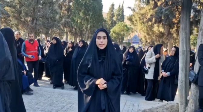 تشییع باشکوه پیکر مطهر شهید سرگرد ابوالفضل عرب در گالیکش