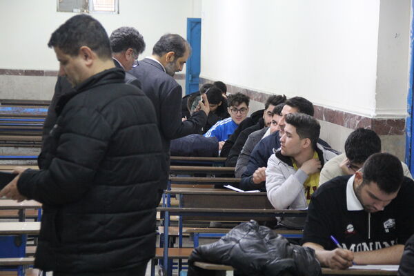 بازدید از برگزاری امتحانات دی ماه در شهرستان قدس