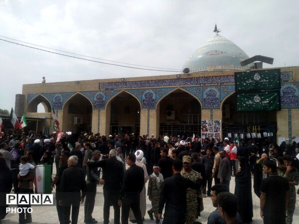 راهپیمایی روز قدس در میناب