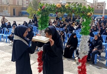 جشن جوانه ها در دبیرستان مهر نیشابور