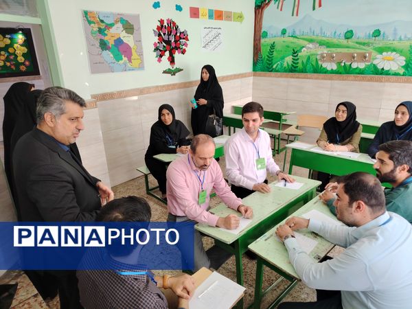 بازدید از فرآیند پایش و ارزیابی پذیرفته‌شدگان استخدامی امور تربیتی و مشاوره
