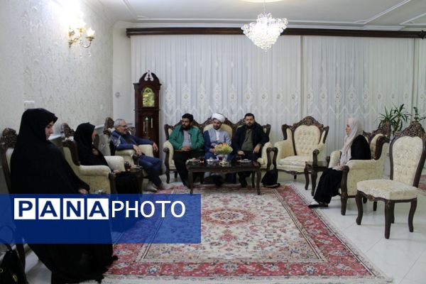 دیدار با خانواده معظم شهدا در نیشابور