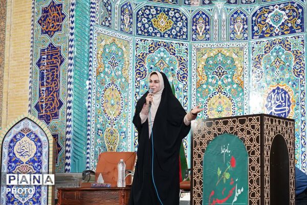 مراسم گرامیداشت مقام معلم در شهرستان بم