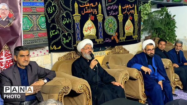 بازدید امام جمعه کاشمر از هیأت بانوان نورالزهرا شهر فرگ