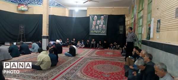 مراسم احیاء سومین شب قدر در مسجد امام حسین(ع) شهرستان پلدختر 