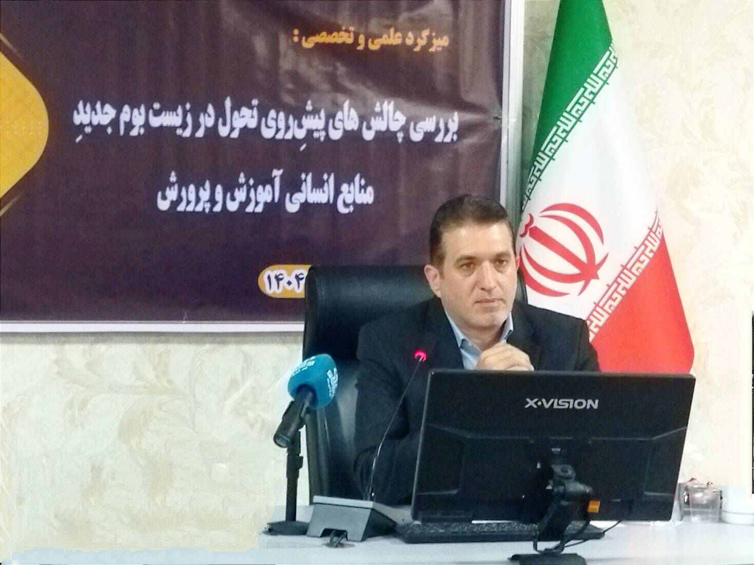 نگاه به نیروی انسانی نباید ثابت و بی‌تحرک باشد؛ معلم باید در مسیر رشد دائمی قرار گیرد